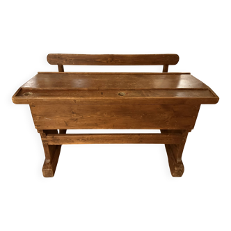 Oak school desk
