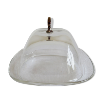 Bell and contemporary glass plate
