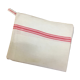 Old striped cotton towel