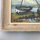Tableau marine à l'huile