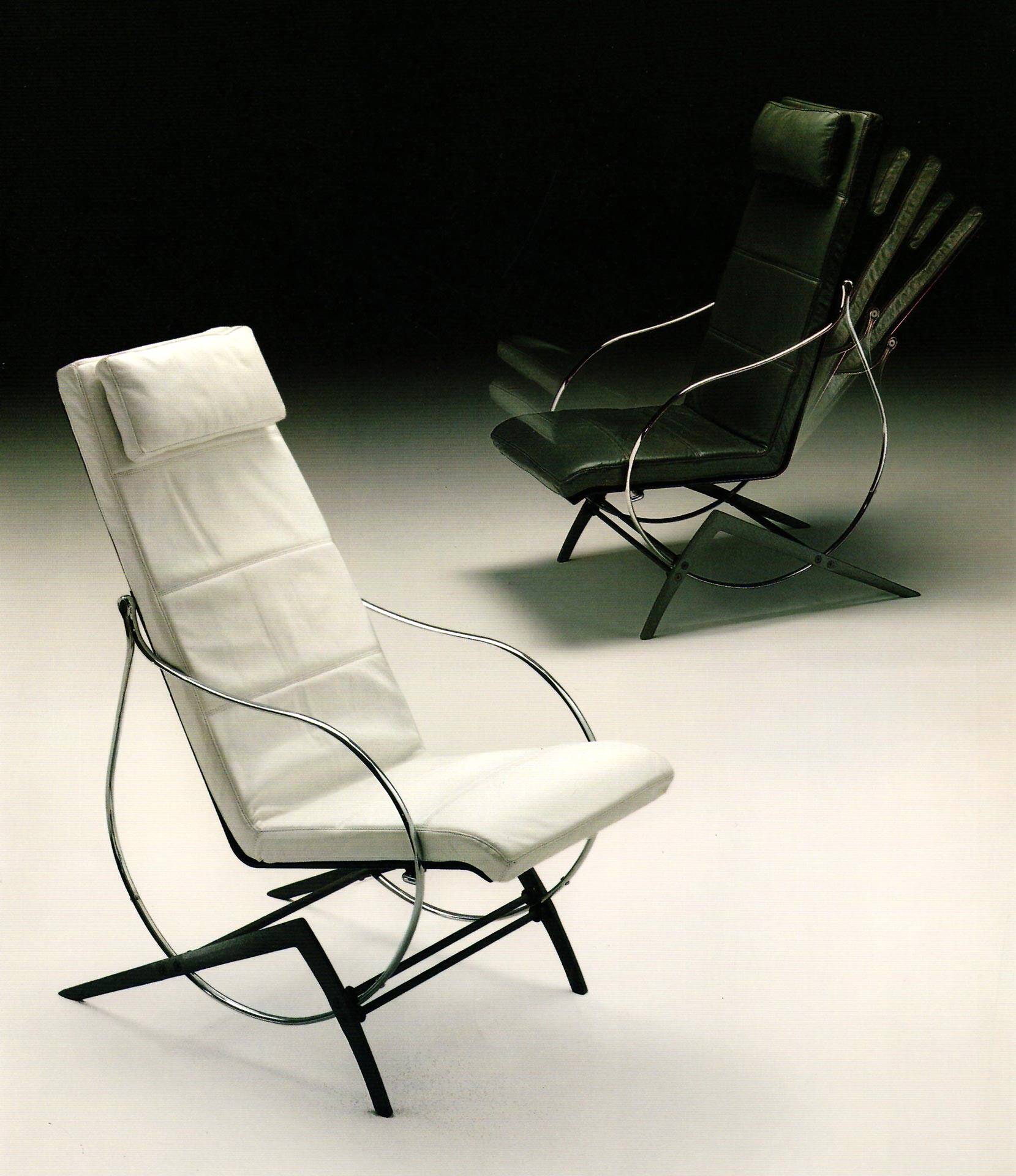 Zanotta Smirne chaise longue Gianfranco Gualtirotti