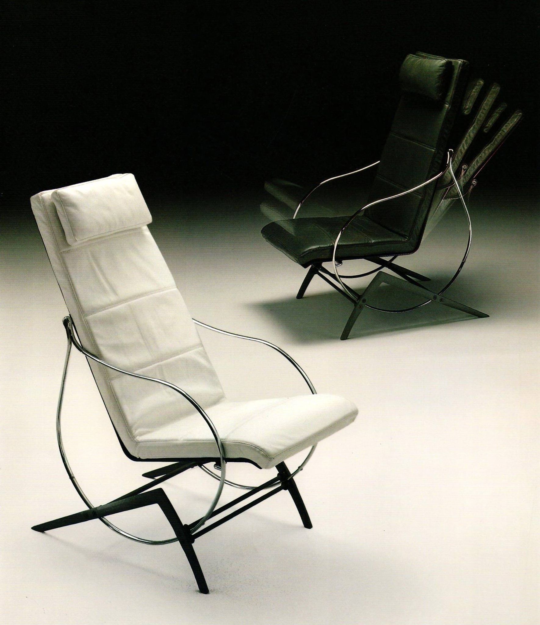 Zanotta Smirne chaise longue Gianfranco Gualtirotti