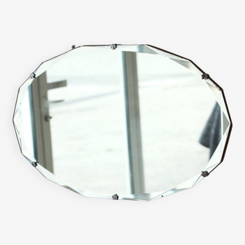 Hexagonal Beveled Mirror - 107