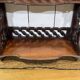 Late 19th century mahogany shelf, can be placed on a surface or hung on the wall.