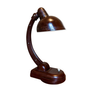Lampe de bureau en bakélite, - christian dell