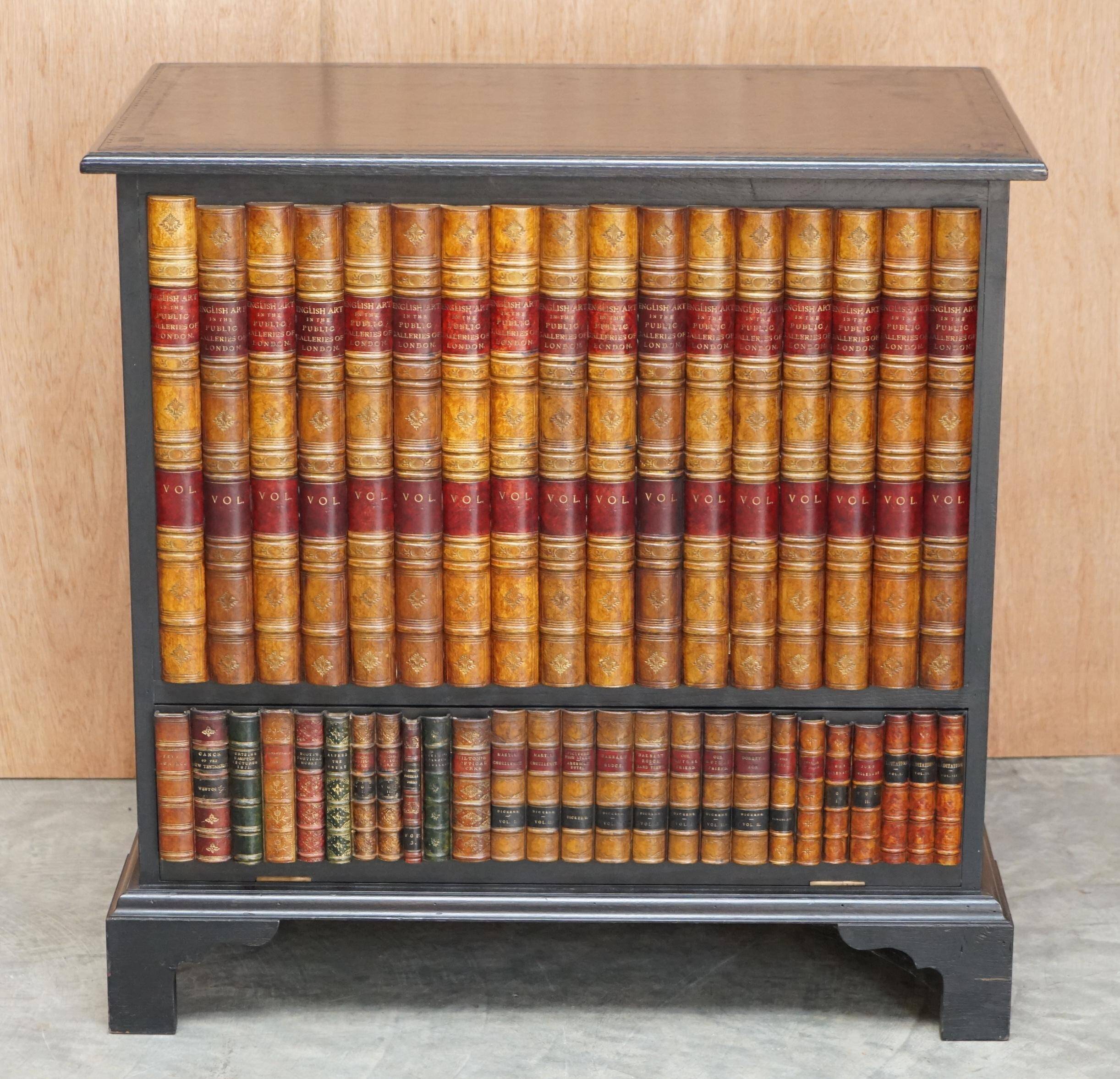 TV Unit with Book Front The Hidden TV Company - Victorian Style