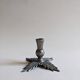 Silver pineapple candle holder