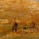 Old Dutch School Painting Countryside and Peasants