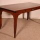 Louis XV table in oak, late 18th century.