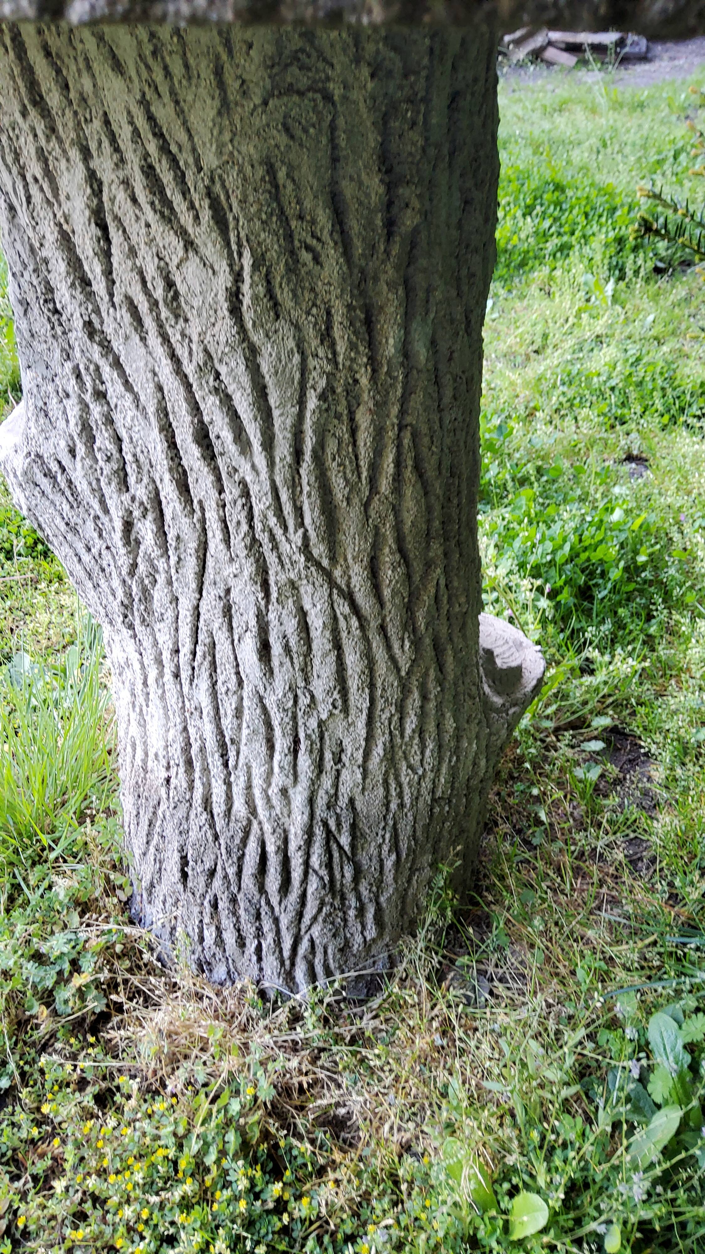 Cement rock garden table from the 1930s