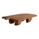 Antique solid wood side table (c.1920)