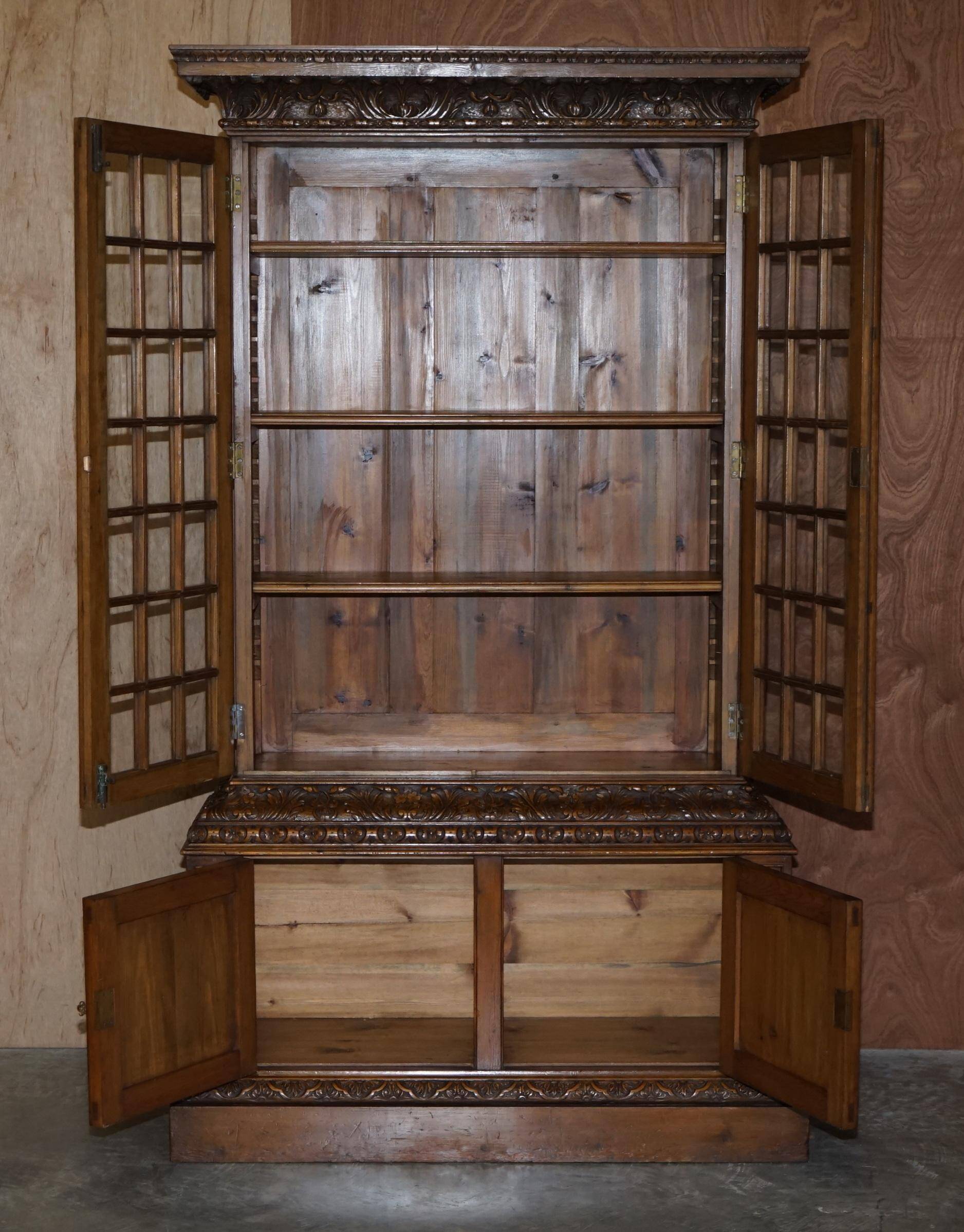 Antique bookshelf Samuel Pepys 1666 large model