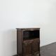 Rustic oak bookcase