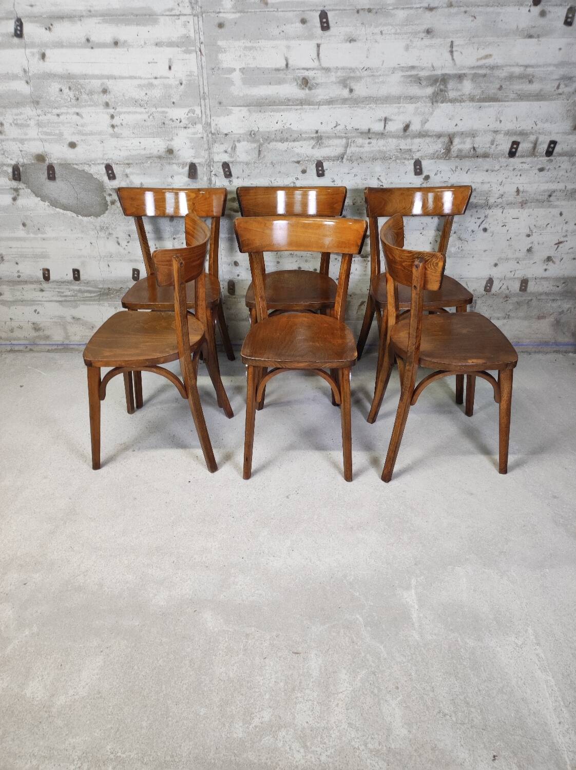 Set of 6 bistro chairs