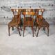 Set of 6 bistro chairs