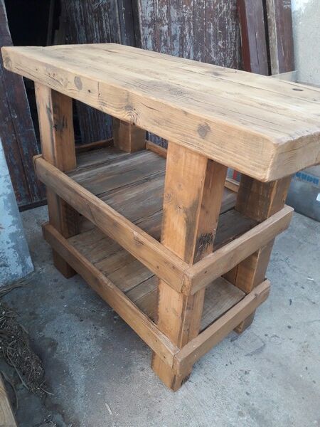 Wooden workbench 110cm