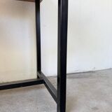 Modernist 50s oak metal desk