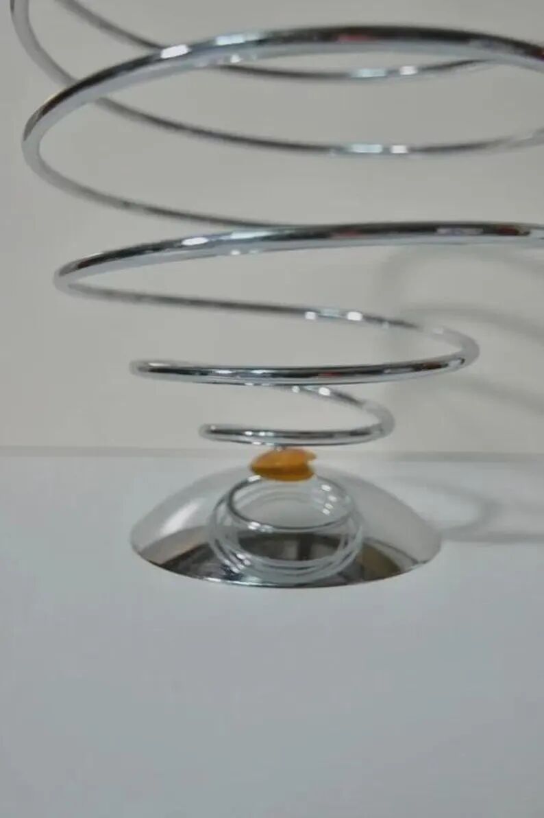 Vintage spiral fruit bowl "Flashdue Italy" - 1980s - Italian design
