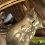 Brass cat