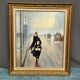 Painting signed "Parisienne".