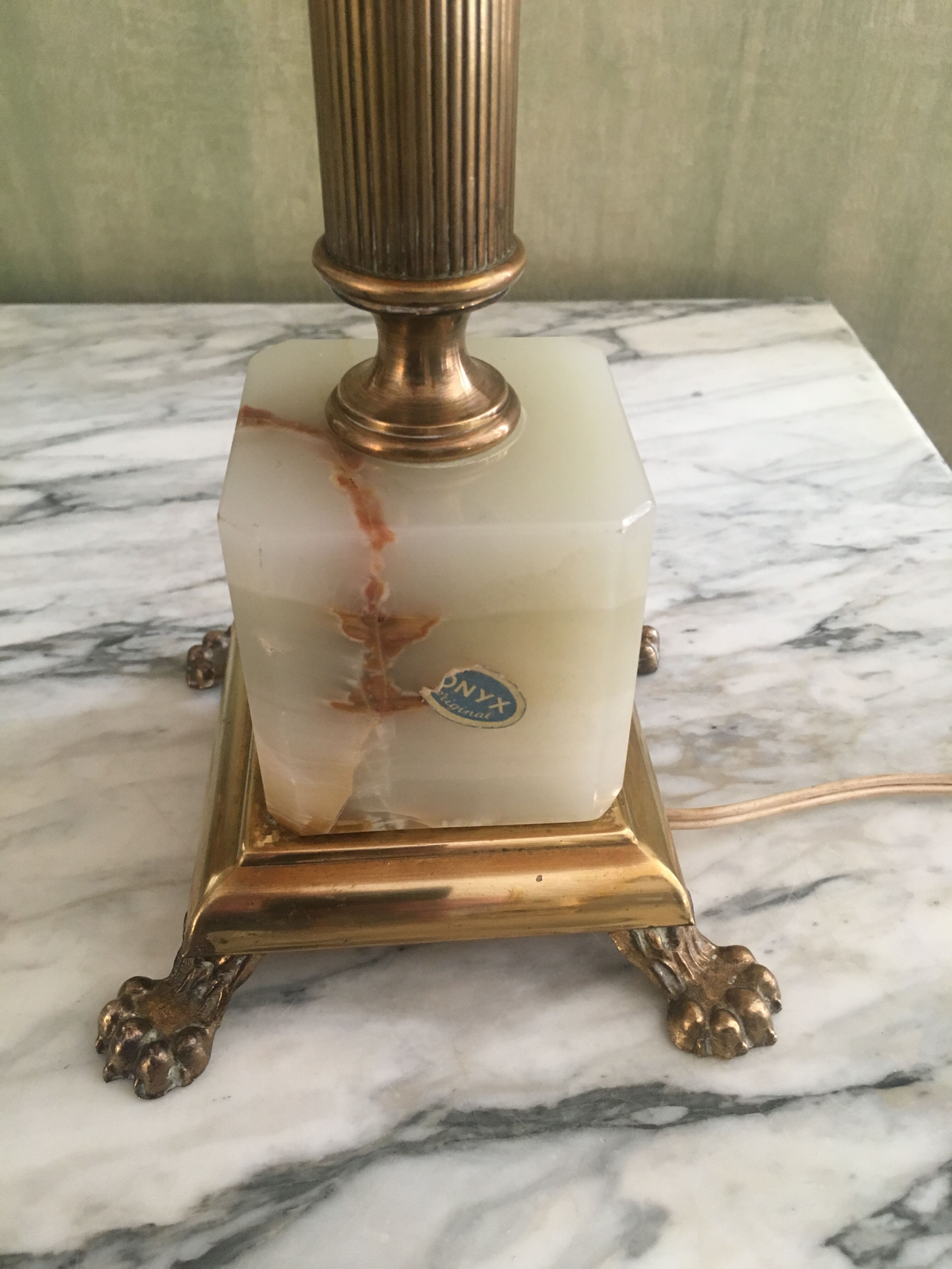 Old Empire-style lamp