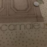 Camaieu rectangle tray