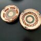 Two ceramic ashtrays from Horezu, 1950