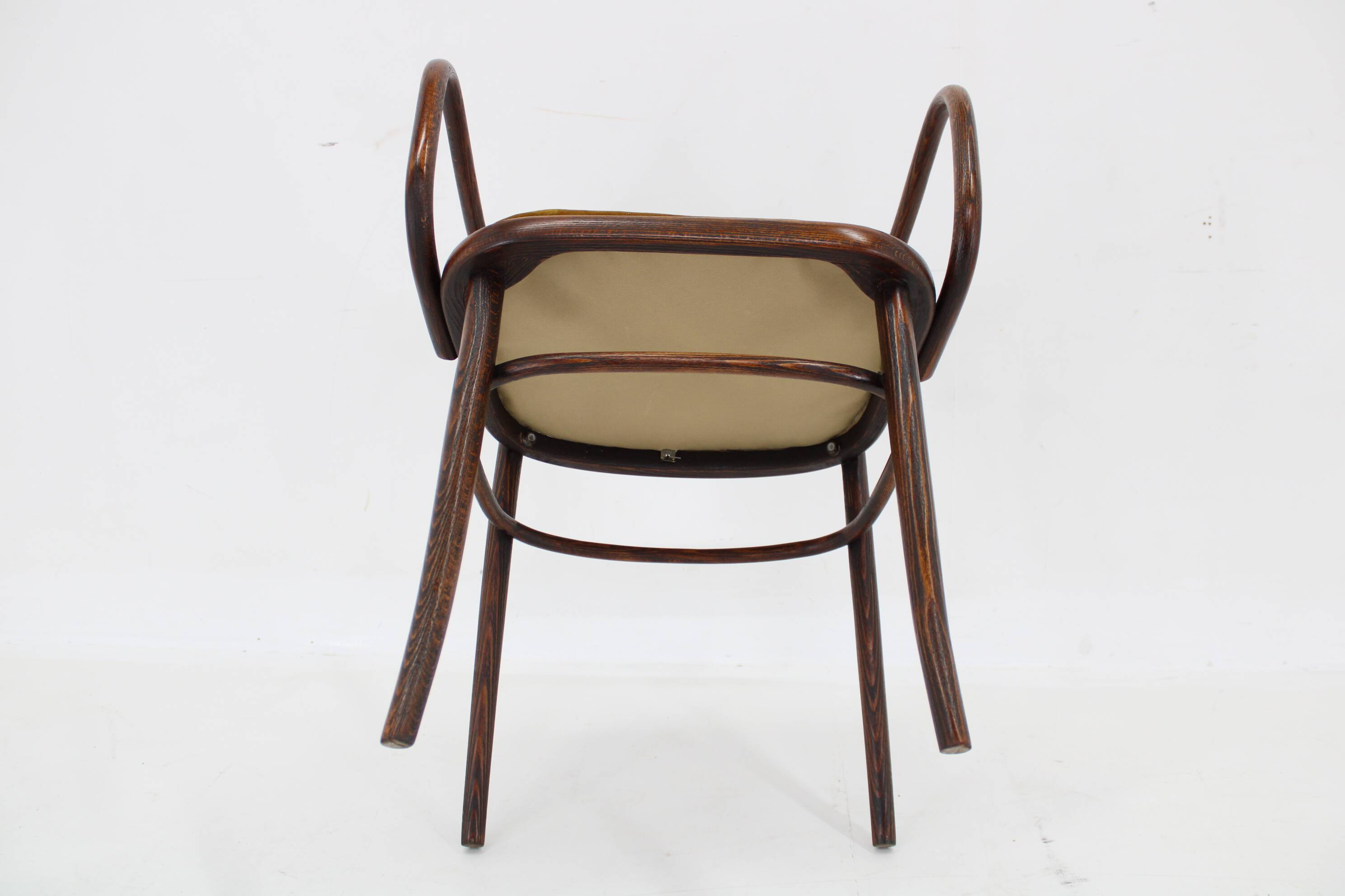 1970s Beech Bentwood Chair by Ton, Czechoslovakia