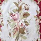 French carpet Aubusson handmade 122x186cm 1980