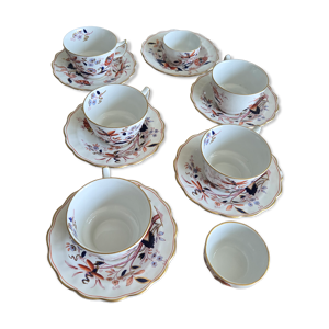 5 tasses a thé  avec - pots