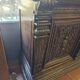 Renaissance style 2-door walnut sideboard