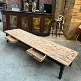 Large mid-20th century coffee table