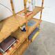 Large rattan shelf 1960