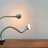 Vintage Space Age clamp lamp Italian Hebi by Isao Hosoe for Valenti Luce, 1970s, set of 2