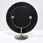 Round Anodized Brass Vanity Mirror Attr. to Sergio Mazza, Italy