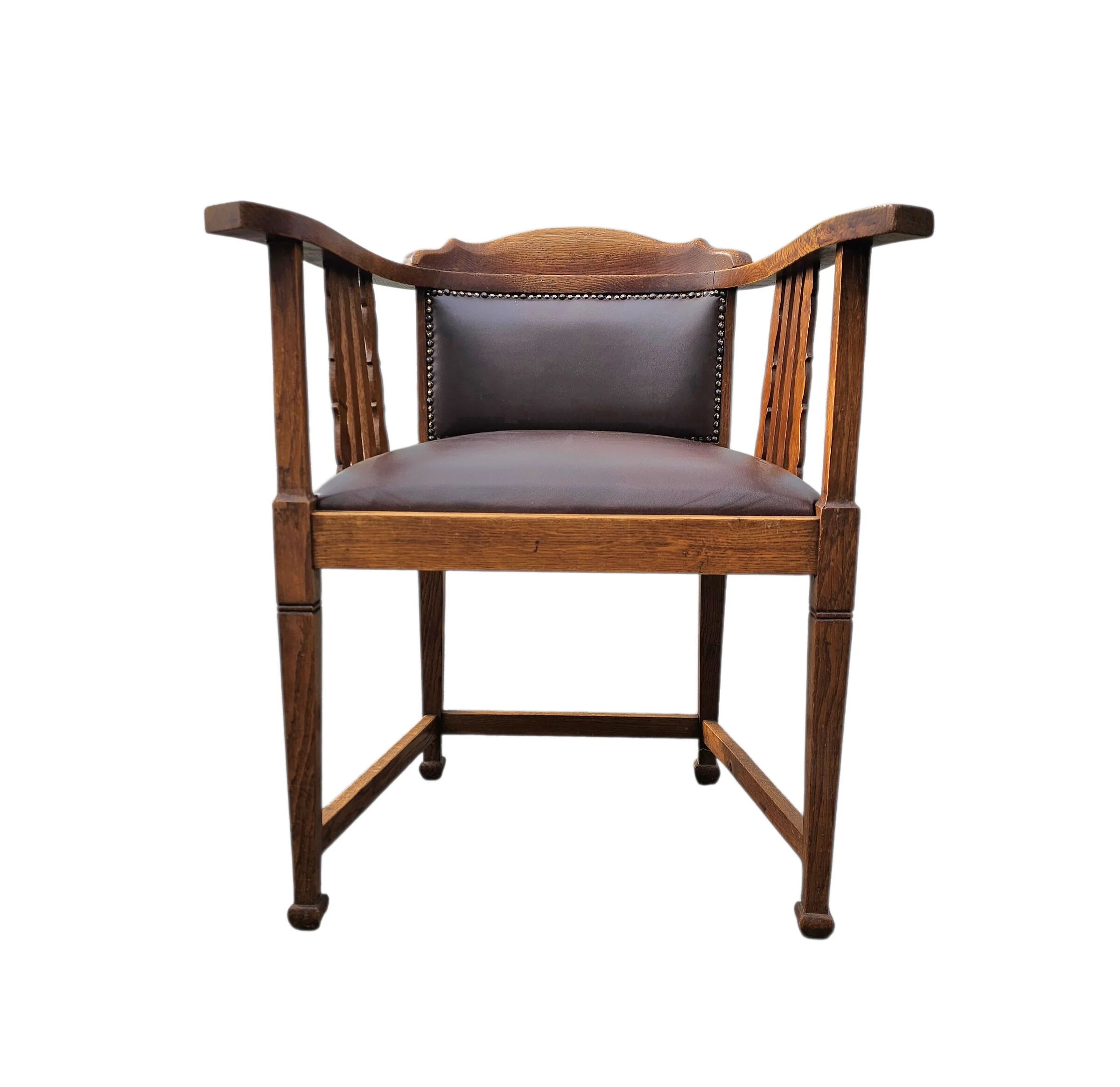 Fauteuil de bureau Art Nouveau