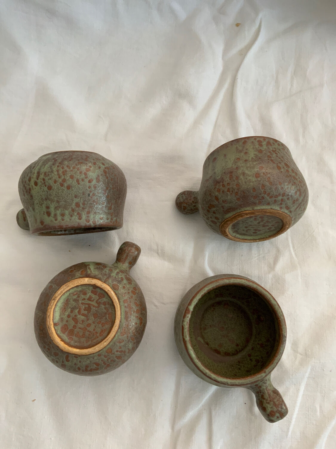 Stoneware mugs