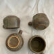 Stoneware mugs