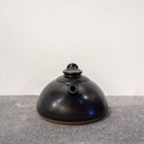 Théière en céramique noire, Franco Bucci, Italie 1978