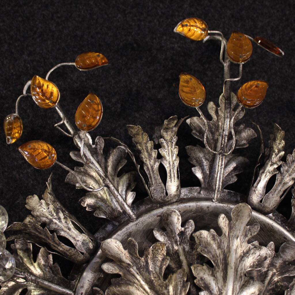 Florentine ceiling light from the 1970s, Banci Firenze