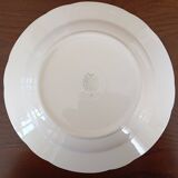 Plat creux Villeroy & Boch Mettlach céladon et or