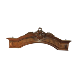Oak pediment