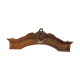 Oak pediment