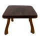 Vintage wooden tree trunk stool plant stool