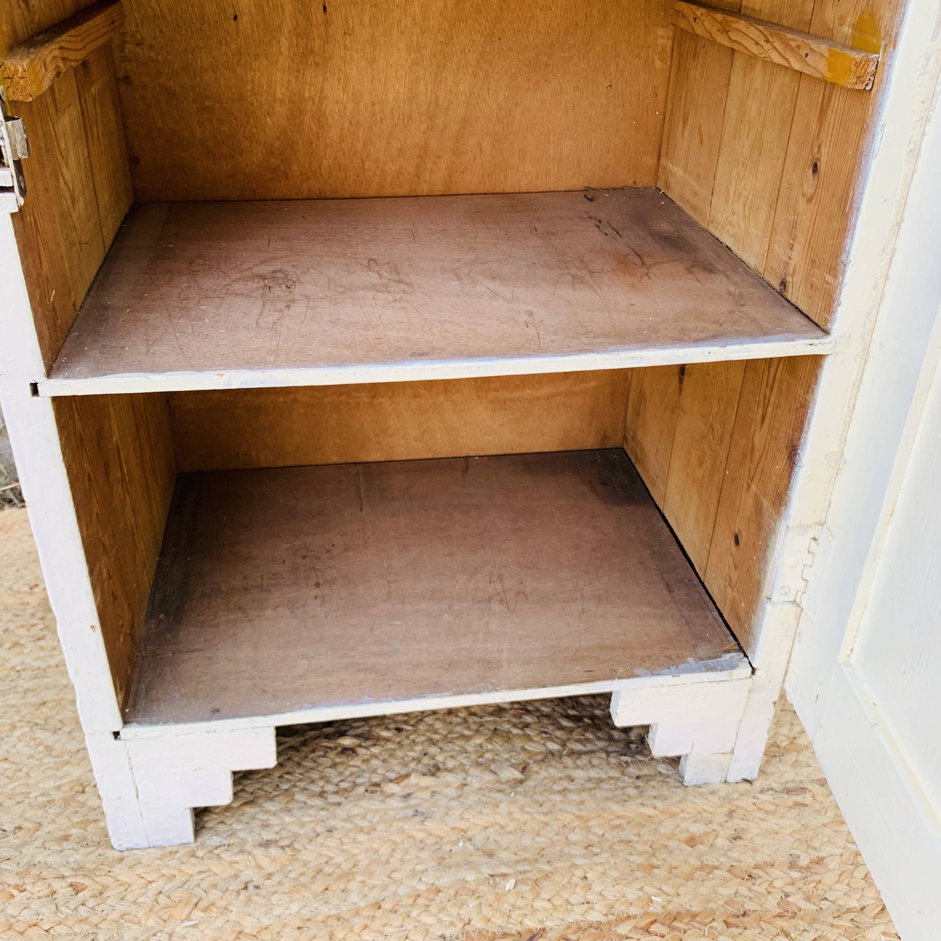 Small white Parisian piece of furniture