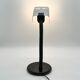 Targetti Sankey “brushed aluminum” lamp, 1960s/70s, Italy