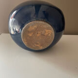 Vase en céramique bleu nuit