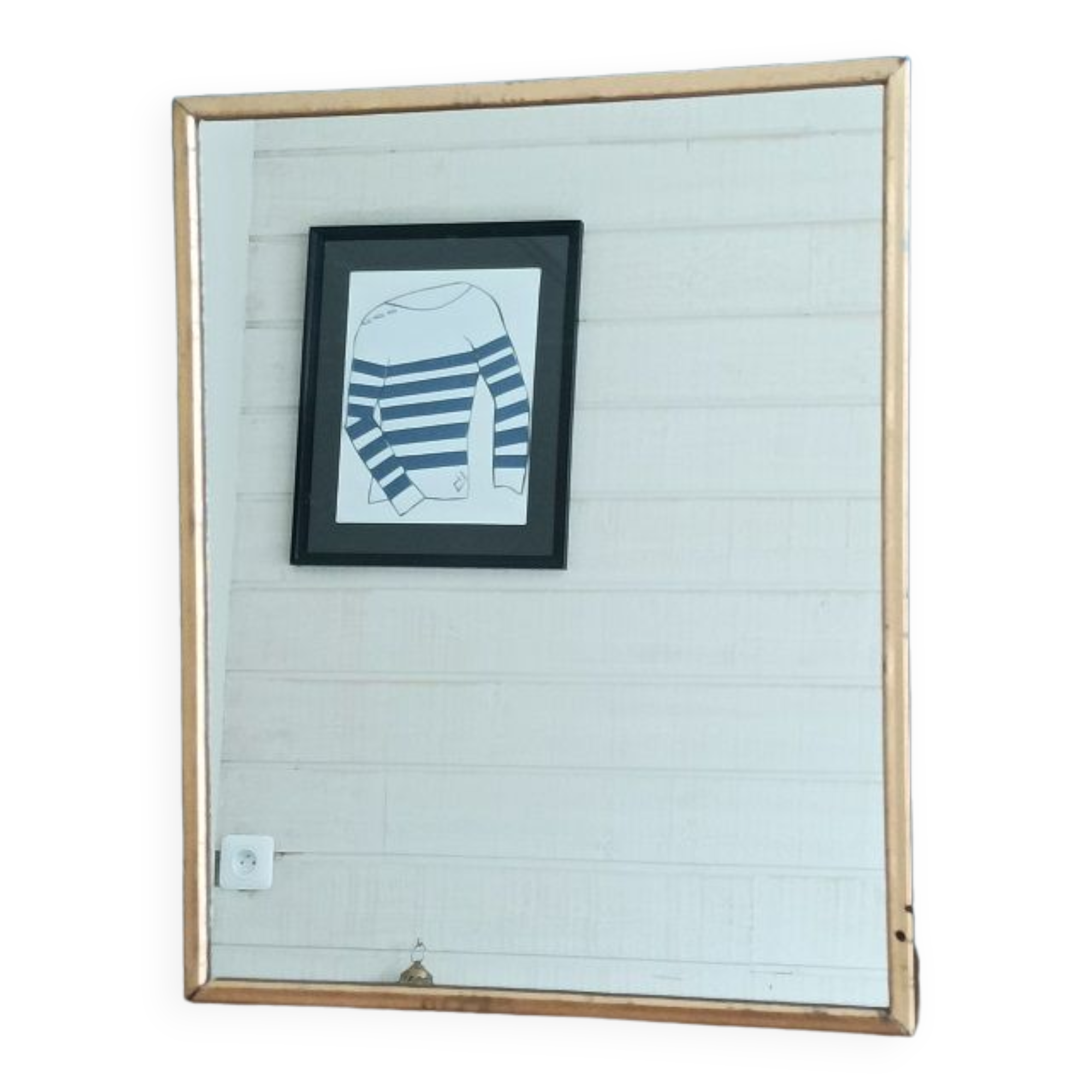 Barber mirror 21x26cm