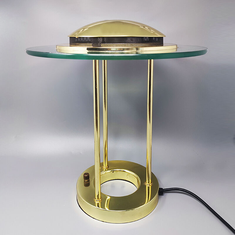 1980s Robert Sonneman "Saturn" Table Lamp for Gerorge Kovacs