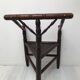 Pair of antique English triangular armchairs 1900s